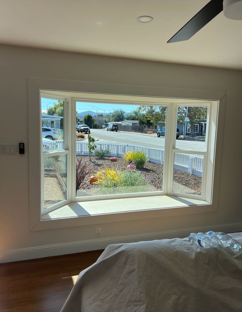Interior Bay Window — Window Replacement by Golden State Windows in the San Francisco Bay Area