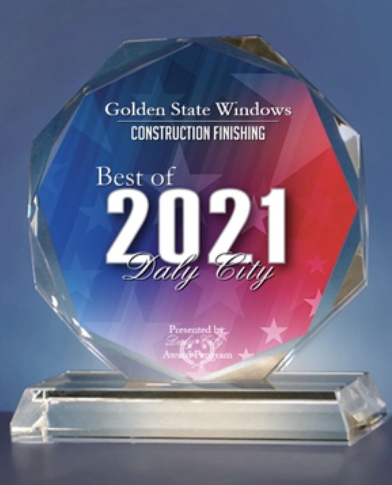 Best of Daly City · 2021 — Award by Golden State Windows in the San Francisco Bay Area
